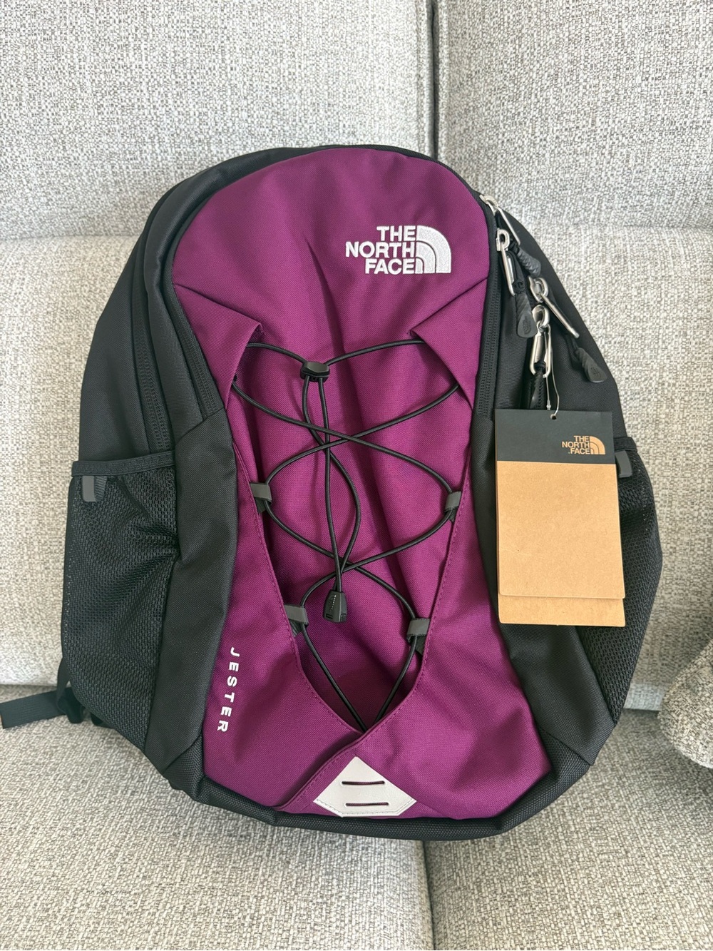 The North Face Jester Backpack - Purple and Black